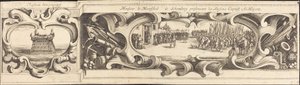 The Siege of La Rochelle (plate 14 of 16) by Israel Henriet or Abraham Bosse after Jacques Callot