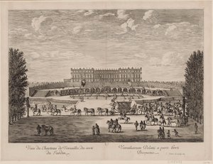 View of the Palace of Versailles from the Garden