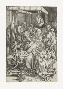 The Death of Mary by Israhel van Meckenem
