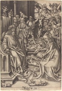 Massacre of the Innocents by Israhel van Meckenem