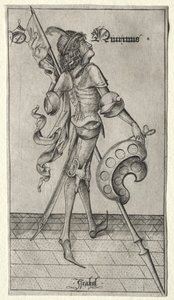 St. Quirinus by Israhel van Meckenem