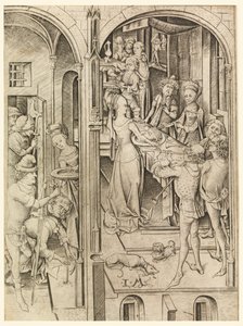 The Beheading of John the Baptist by Israhel van Meckenem
