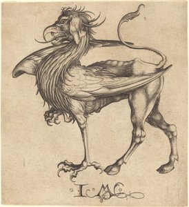 The Griffin by Israhel van Meckenem