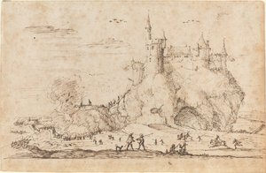 Castle under Siege by Israël Silvestre