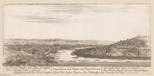 View of Lyon from the Carthusian Monastery by Israël Silvestre