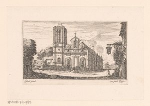 View of the Notre-Dame-des-Vertus (Various Views of Churches, Castles, and Cities)