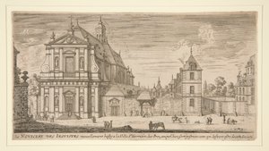 Jesuit Novitiate in St. Germain des Pres by Israël Silvestre