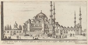 The Church of Saint Sophia in Constantinople, Built by Constantine the Great; Now Mosque of the Grand Seigneur by Israël Silvestre