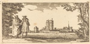 General Plan of the Castle and Small Park of Vincennes by Israël Silvestre