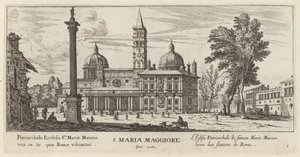 S. Maria Maggiore by Israël Silvestre