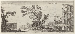 View of the Colosseum by Israël Silvestre