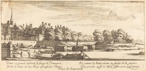 View of the Arsenal by Israël Silvestre