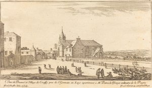 View of the Priory and Village of Croissy