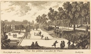 View of the Small Cascades of Vaux