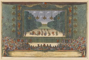 Ballet La Princesse dÉlide The Princess of Elis by Molière and Lully in Versailles, 1664, 1673