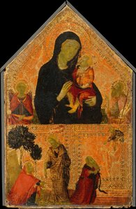 Madonna and Child with Saints Michael and John the Baptist, The Noli Me Tangere by Italian