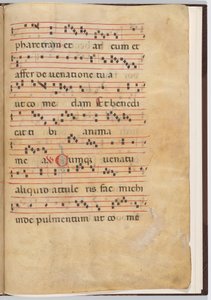 Leaf 8 from an Antiphonal Fragment