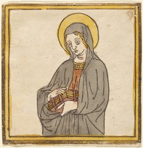 Saint Catherine of Siena, or Saint Clare of Assisi by Italian 15th Century