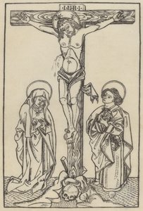 Christ on the Cross by Italian 15th Century or Master I.D.