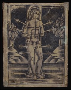 Saint Sebastian by Italian 16th Century