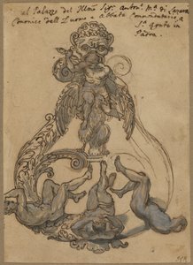 Door Knocker with Zeus Vanquishing Giants