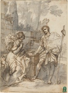 Pastoral Scene by Italian 18th Century