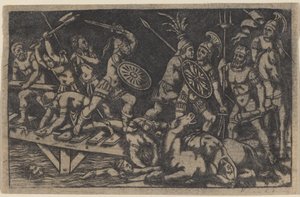 Horatius Cocles by Italian 18th or 19th Century