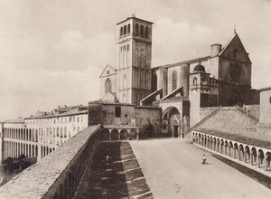 Assisi: Basilica of St. Francis by Italian Photographer