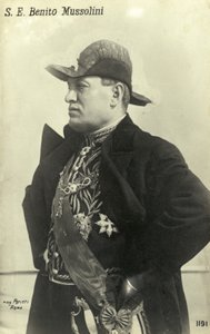 Benito Mussolini by Italian Photographer