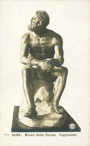 Boxer at Rest, Palazzo Massimo alle Terme, Rome by Italian Photographer
