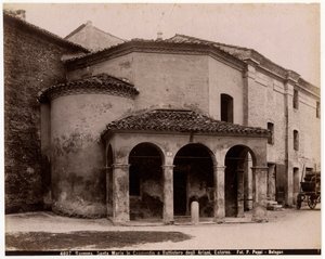 Church of St Mary in Cosmedin or Baptistery of Arians, Ravenna, Emilia-Romagna, Italy, photograph by Pietro Poppi