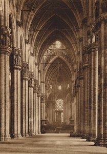Duomo di Milano: Interior, Central Nave by Italian Photographer