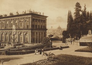 Florence: Palazzo Pitti, Parte Posteriore