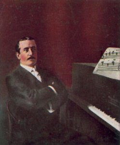 Giacomo Puccini, Italian composer by Italian Photographer