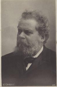 Giosue Carducci (1835-1907), Nobel Prize-winning Italian poet