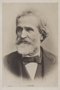 Giuseppe Verdi by Italian Photographer