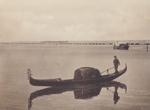 Gondola and Ponte Strada Ferrata