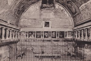 Interior of the Baths of the Forum by Italian Photographer