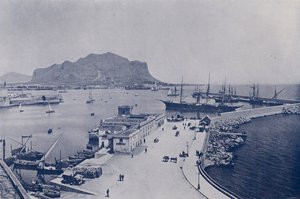 Italy: Palermo, Monte Pellegrino and Port by Italian Photographer