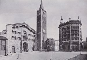Italy: Parma, cathedral and baptistry by Italian Photographer