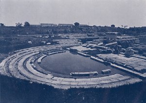 Italy: Syracuse, Ruins of the Graeco-Roman Gymnasium by Italian Photographer