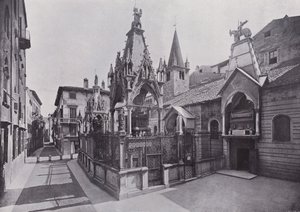 Italy: Verona, Tomb of Scaliger by Italian Photographer