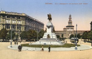 Milan, Italy, Foro Bonaparte, Palazzo Dell Eden