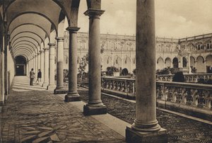 Naples: Chiostro Di S Martino by Italian Photographer