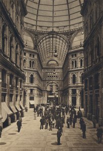 Naples: Interior of Galleria Umberto I