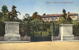 Naples, Italy, Giardini Del Palazzo Reale