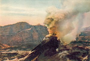 Naples: Vesuvius in Eruption by Italian Photographer
