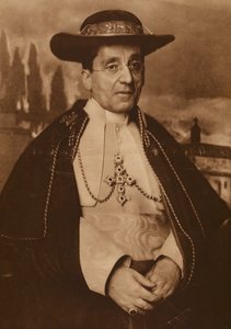Pope Benedict XV by Italian Photographer