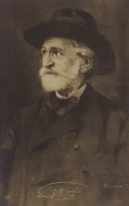 Portrait of Giuseppe Verdi