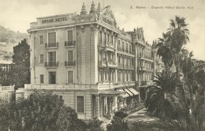 San Remo, Italy, Grande Hotel Belle Vue by Italian Photographer